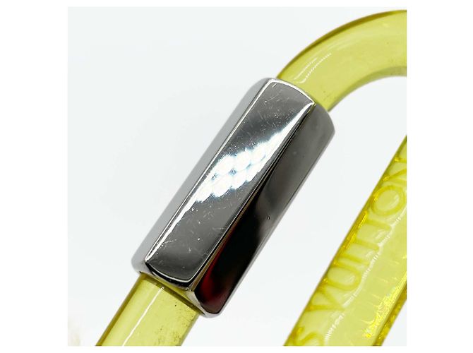 Louis Vuitton Bijou Sac LV Prism Bag Charm Keychain Verde Giallo - vista 10