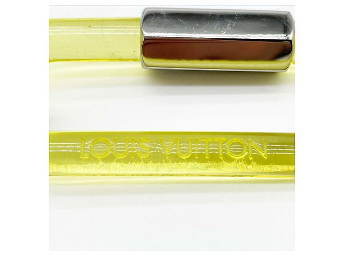 Louis Vuitton Bijou Sac LV Prism Bag Charm Keychain Verde Giallo - vista 5