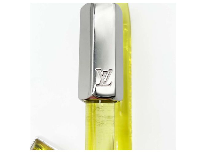 Louis Vuitton Bijou Sac LV Prism Bag Charm Keychain Verde Giallo - vista 6