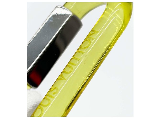 Louis Vuitton Bijou Sac LV Prism Bag Charm Keychain Verde Giallo - vista 9