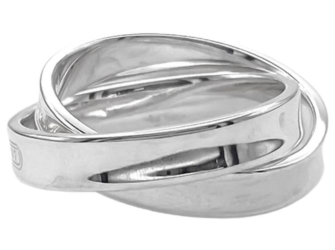 Tiffany & Co. 1837 Interlocking Double Band Ring Silber - Ansicht 2