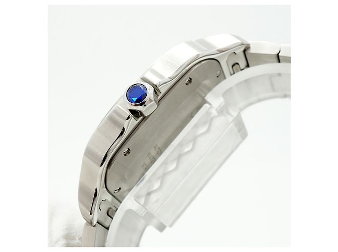 Orologio da uomo Cartier Santos de LM WSSA0030 Quadrante Blu - vista 10