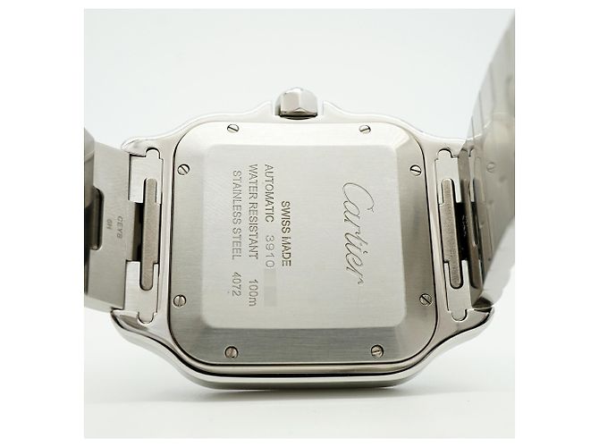 Orologio da uomo Cartier Santos de LM WSSA0030 Quadrante Blu - vista 5
