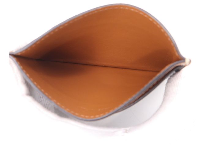 Céline Celine Triomphe Canvas Logo Card Case Brown - view 14