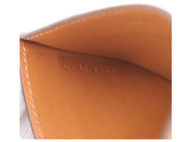 Céline Celine Triomphe Canvas Logo Card Case Brown - view 17