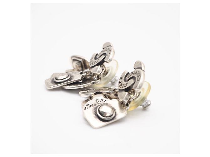 Orecchini Chanel Coco Mark Charm 99A Argento - vista 11