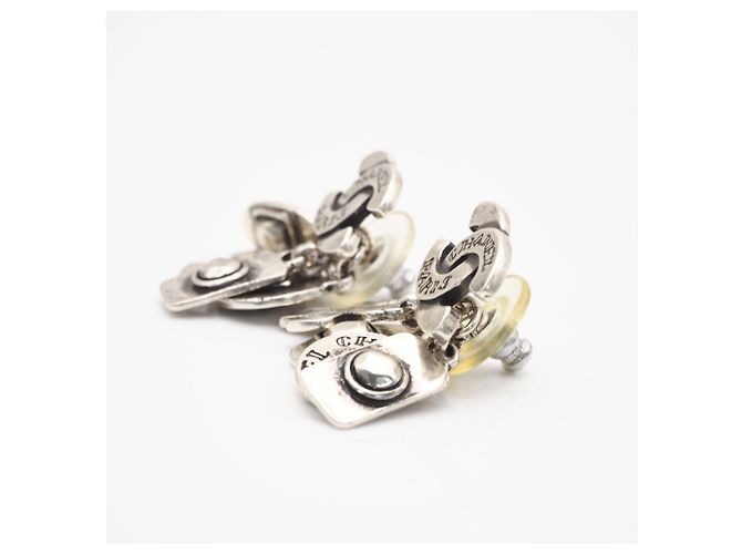 Orecchini Chanel Coco Mark Charm 99A Argento - vista 12