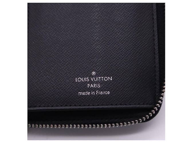 Zippy Louis Vuitton Damier Graphite Long Wallet Brown Black - view 13