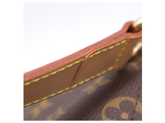 Louis Vuitton Monogram Keepall Bandoulière 45 Boston Bag Marrone Beige - vista 14