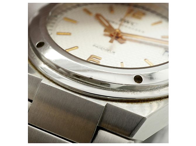Orologio IWC Schaffhausen Ingenieur Midsize IW451503 Quadrante Argento - vista 7