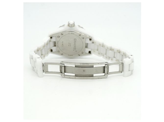 Orologio da donna Chanel J12 Diamond H2429 Quadrante Bianco - vista 4