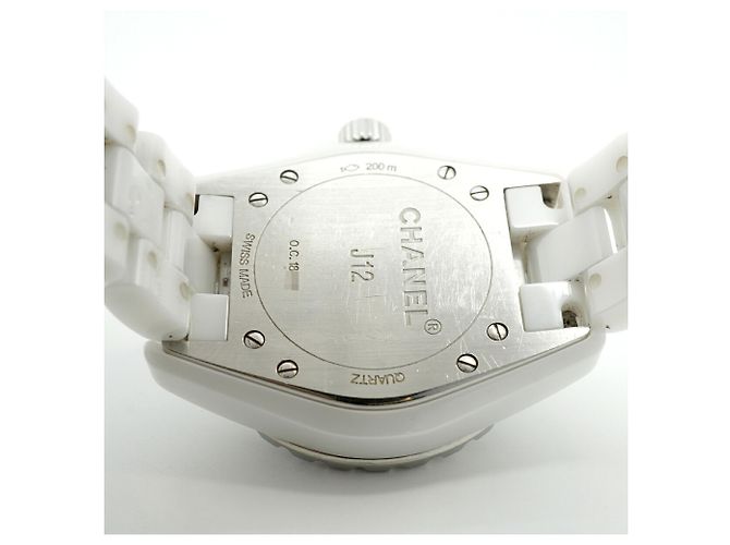 Orologio da donna Chanel J12 Diamond H2429 Quadrante Bianco - vista 5