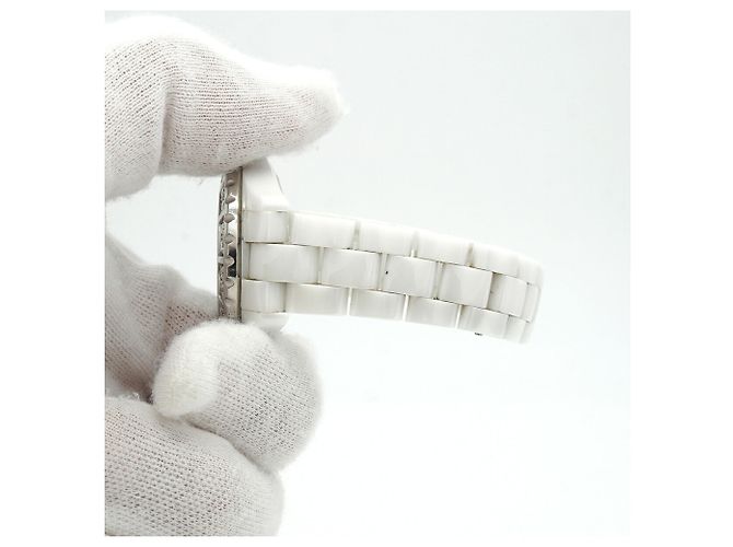 Orologio da donna Chanel J12 Diamond H2429 Quadrante Bianco - vista 6