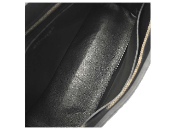 Borsa Chanel Medallion Tote Quilted Caviar Nero - vista 3