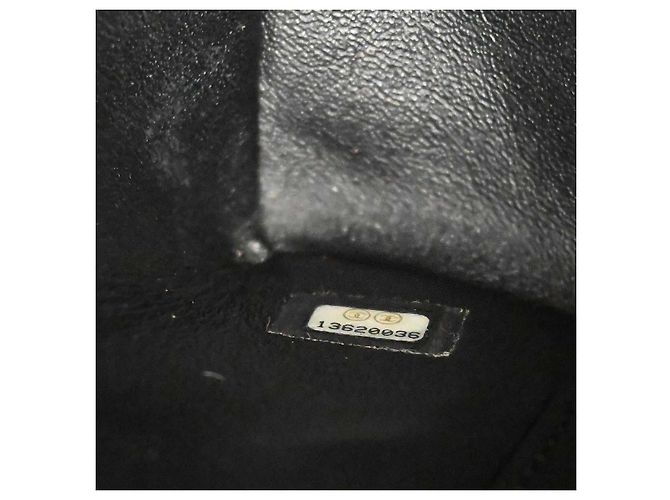 Borsa Chanel Medallion Tote Quilted Caviar Nero - vista 5