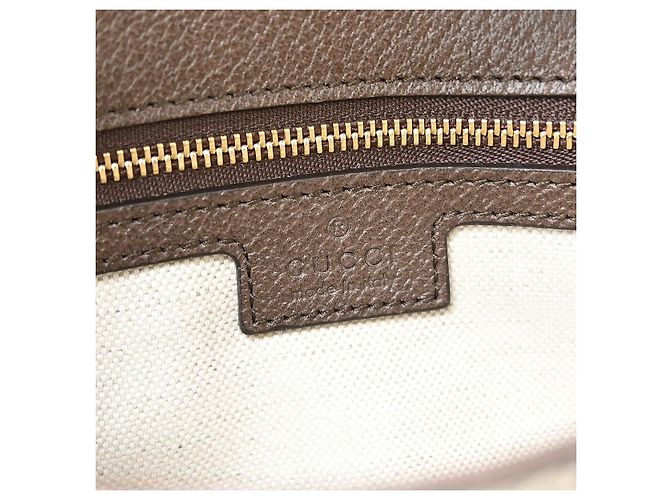 Gucci Blondie NM Chain Flap GG Coated Canvas Small Beige - vista 4