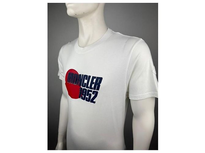T-shirt Moncler 1952 bianca Bianco - vista 2