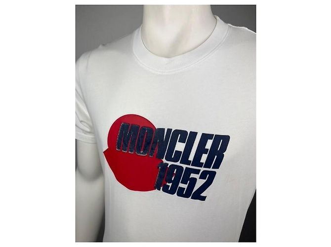 T-shirt Moncler 1952 bianca Bianco - vista 3