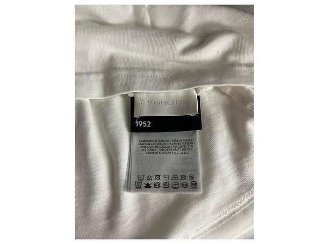 T-shirt Moncler 1952 bianca Bianco - vista 9