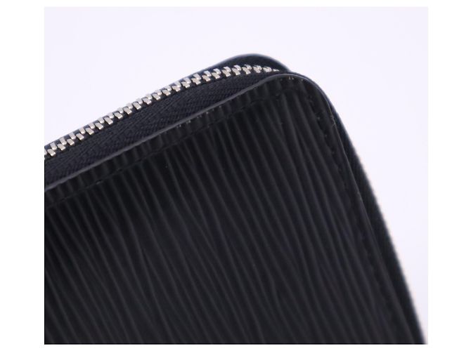 Louis Vuitton Epi Zippy Coin Purse Noir Negro - vista 10