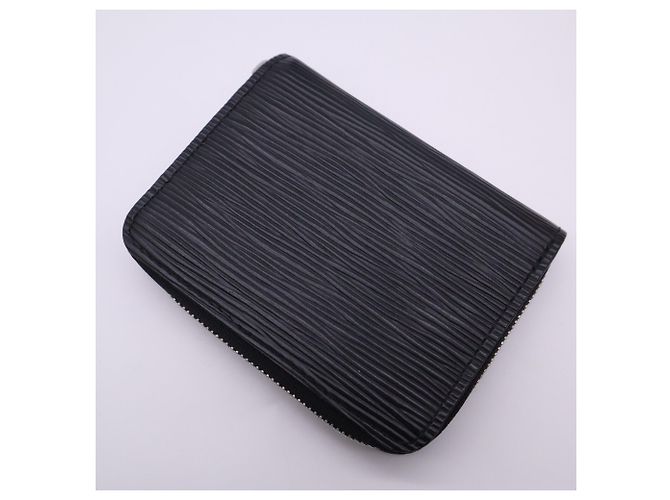 Louis Vuitton Epi Zippy Coin Purse Noir Negro - vista 2