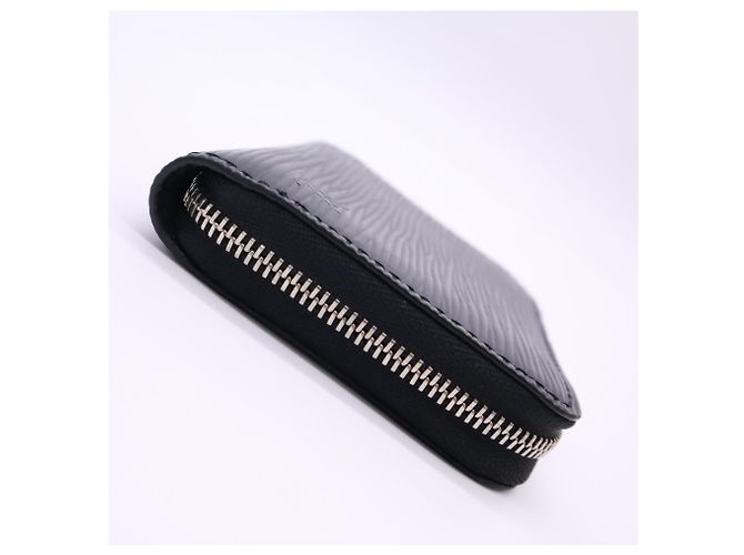 Louis Vuitton Epi Zippy Coin Purse Noir Negro - vista 6