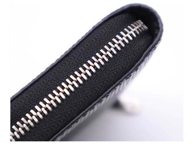 Louis Vuitton Epi Zippy Coin Purse Noir Negro - vista 9