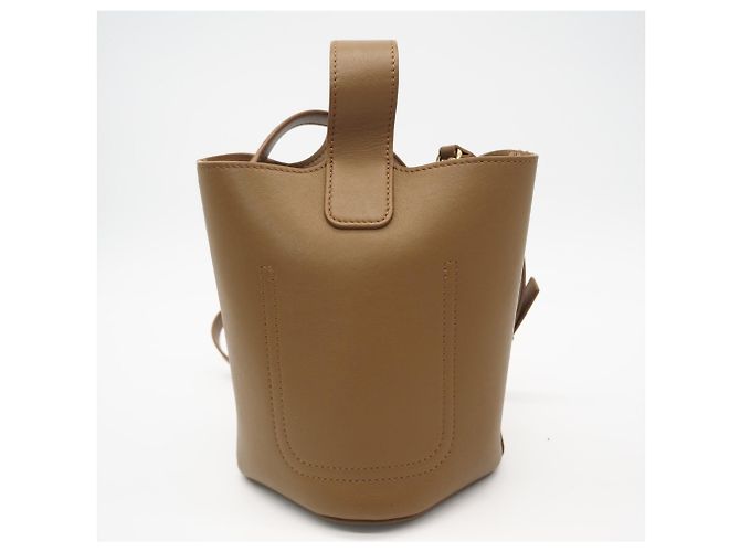 Borsa Loewe Pebble Bucket Mini Marrone - vista 2