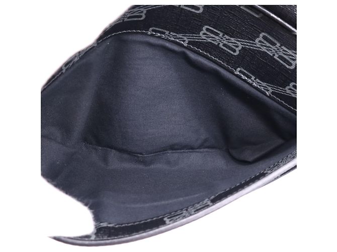Borsa a tracolla Balenciaga BB Monogram Marrone Nero - vista 13