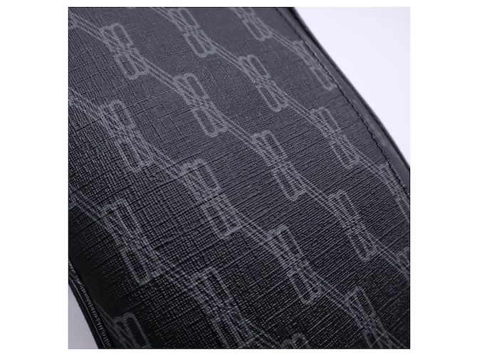 Borsa a tracolla Balenciaga BB Monogram Marrone Nero - vista 4