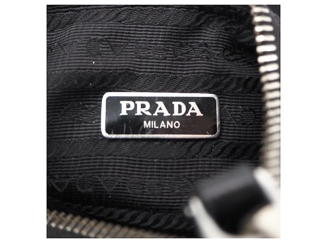 Borsa a tracolla Prada Re-Edition 2005 in nylon Nero - vista 14