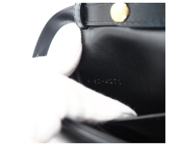 Céline CELINE Triomphe Mini Claude Shoulder Bag Black - view 14