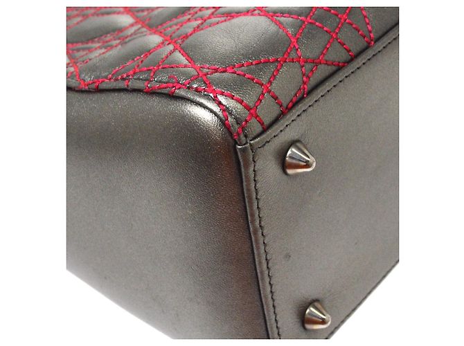 Christian Dior Lady Dior Cannage Stitch Patent East West - vista 7