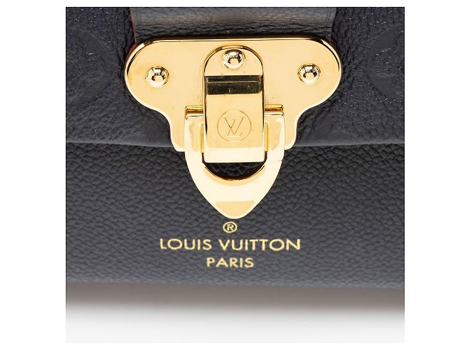Borsa a tracolla Louis Vuitton Monogram Empreinte Vavin PM Blu - vista 10