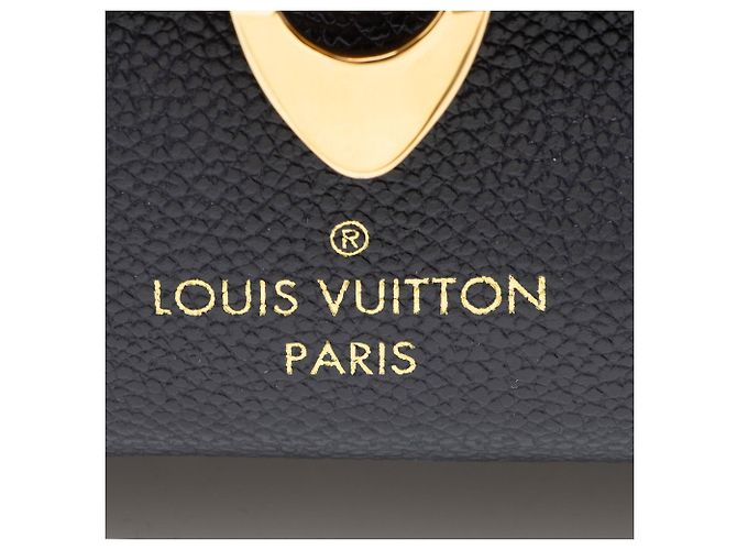 Borsa a tracolla Louis Vuitton Monogram Empreinte Vavin PM Blu - vista 9