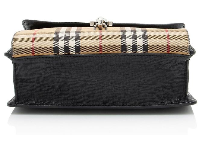 Burberry Vintage Check Macken Small Crossbody Marrone Beige - vista 4