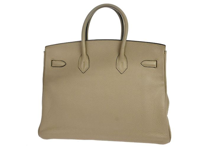 Hermès Hermes Birkin Beige Epsom con Hardware Palladium 35 - vista 2