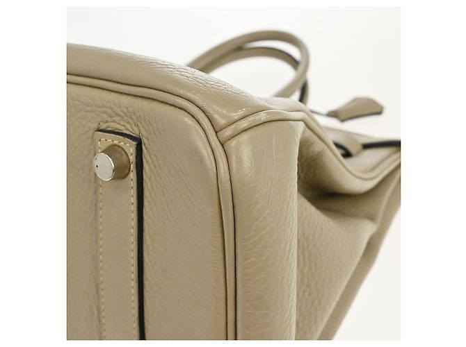 Hermès Hermes Birkin Beige Epsom con Hardware Palladium 35 - vista 4