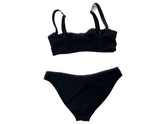 Autre Marque Schwarzer Bikini 2-Teiler - Ansicht 2