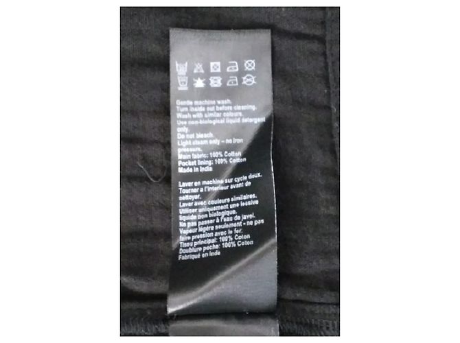 Autre Marque Vestido de algodón negro ME+EM - vista 8