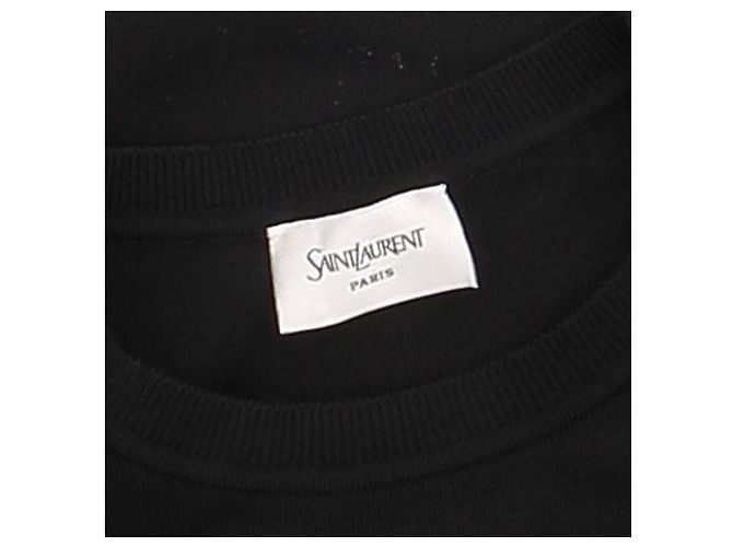 Saint Laurent Mini abito nero a maniche lunghe - vista 5