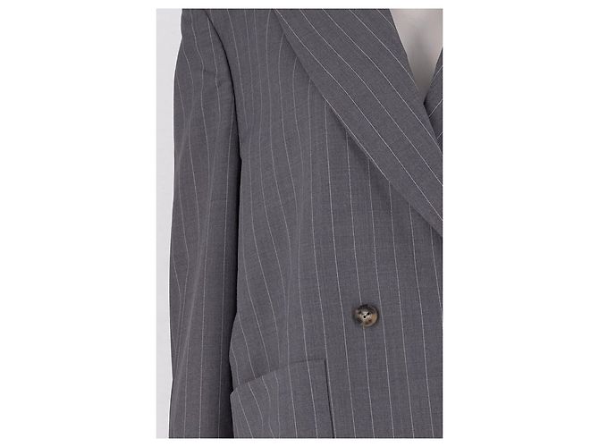 Rat & Boa Wollblazer Grau - Ansicht 3