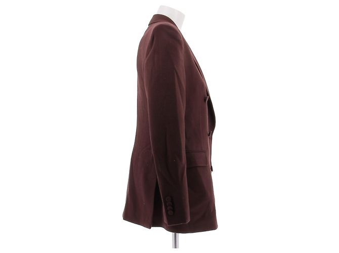 Gabriela Hearst Cashmere Blazer Bordeaux - Ansicht 3