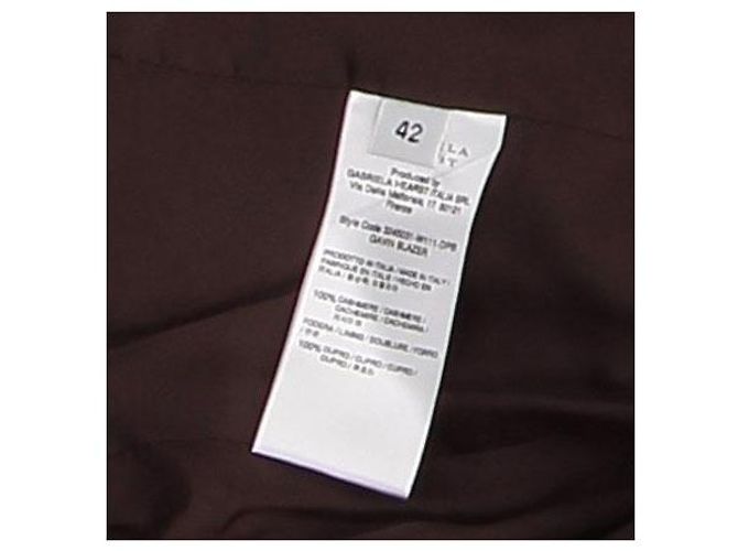 Gabriela Hearst Cashmere Blazer Bordeaux - Ansicht 5