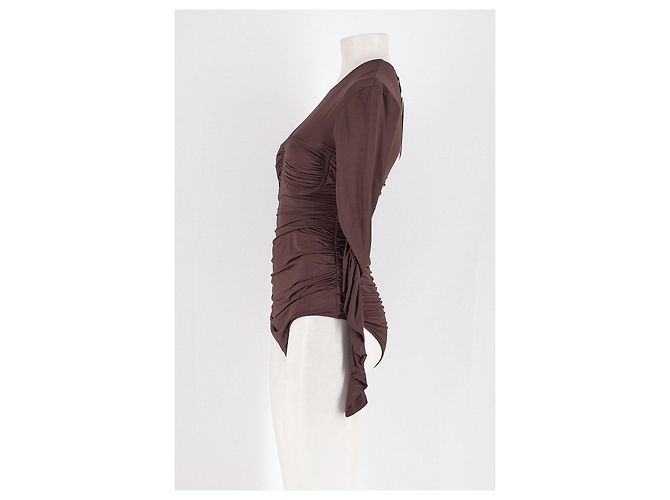 Autre Marque Top castanho SIR Marrom - vista 5
