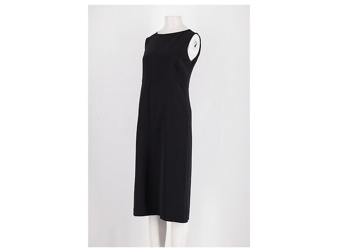 Calvin Klein Abito midi nero - vista 4