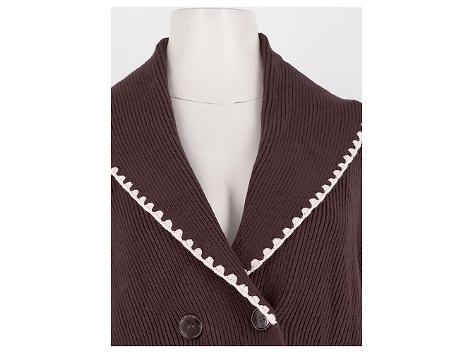 Autre Marque Chaleco holgado marrón VARLEY Castaño - vista 2