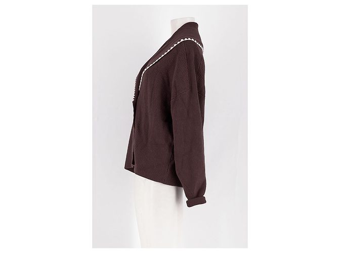 Autre Marque Chaleco holgado marrón VARLEY Castaño - vista 5