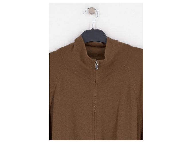 Autre Marque THE FRANKIE SHOP Wollcardigan braun - Ansicht 2