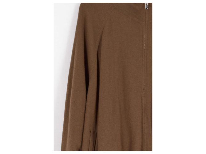 Autre Marque THE FRANKIE SHOP Wollcardigan braun - Ansicht 3